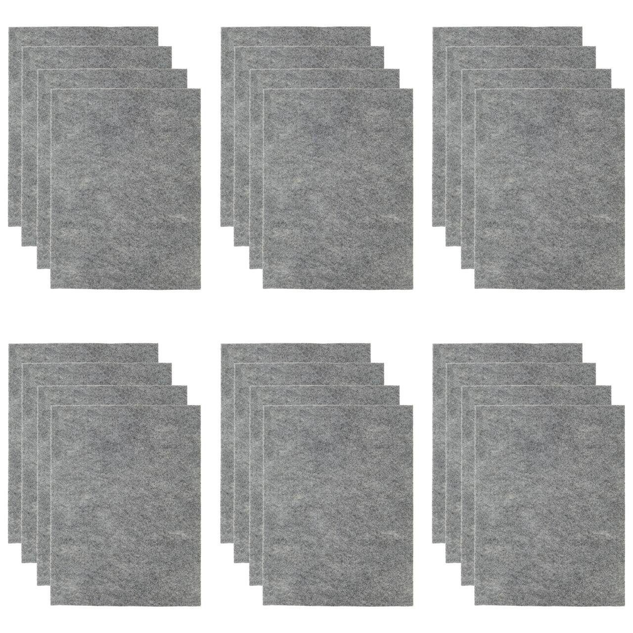 24 Pack: 9" x 12" Basic Felt by Creatology™